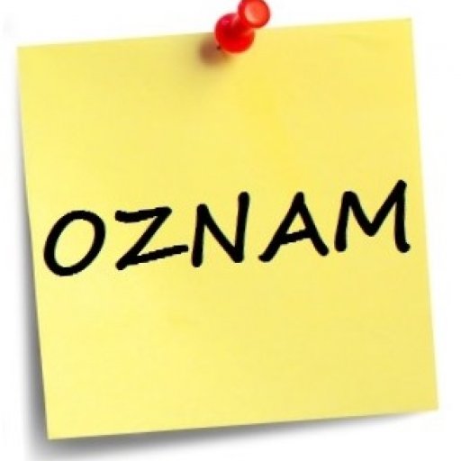 oznam